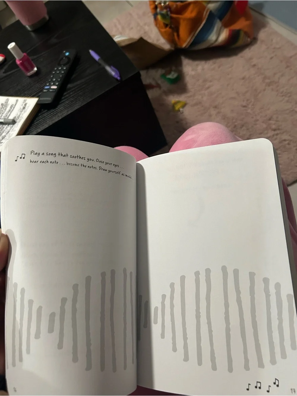 Put Your Feelings Here — Black & Orange DBT Journal